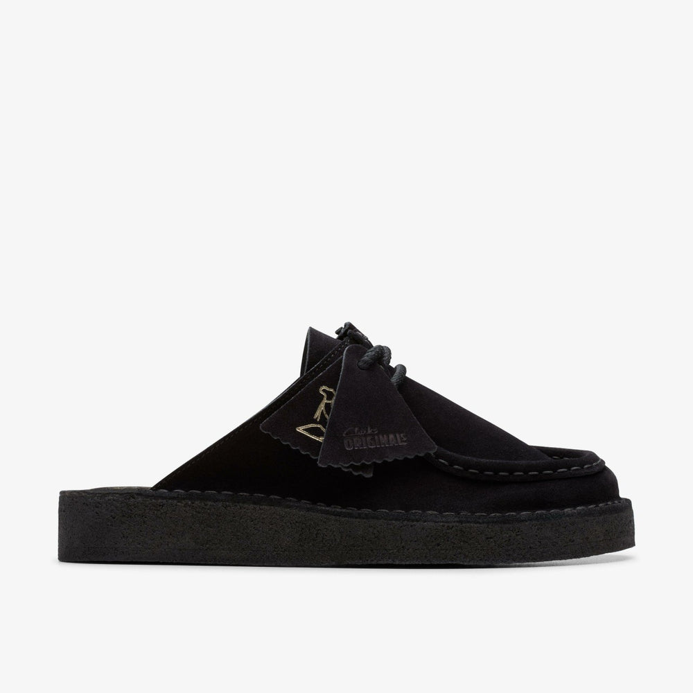 Desert Nomad Mule Black Suede | Clarks for sale - Women