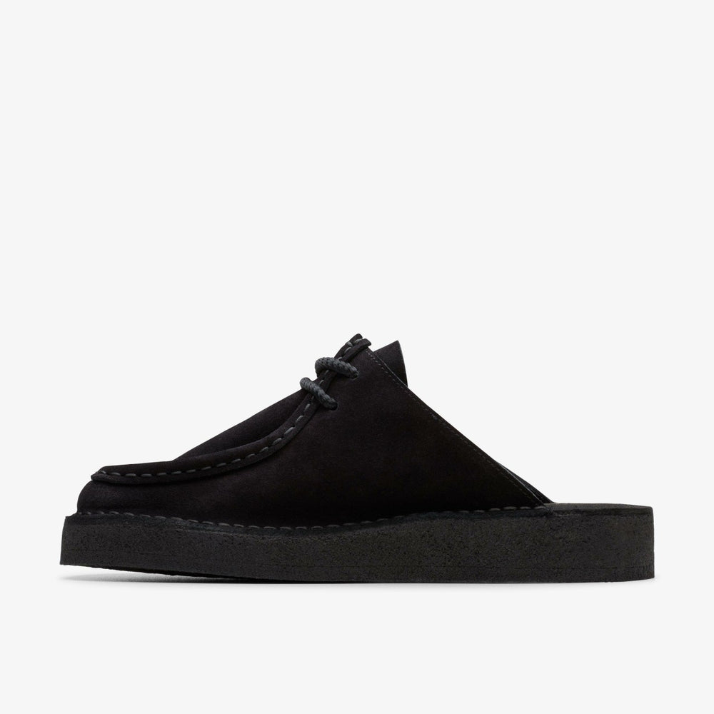 Desert Nomad Mule Black Suede | Clarks for sale - Women