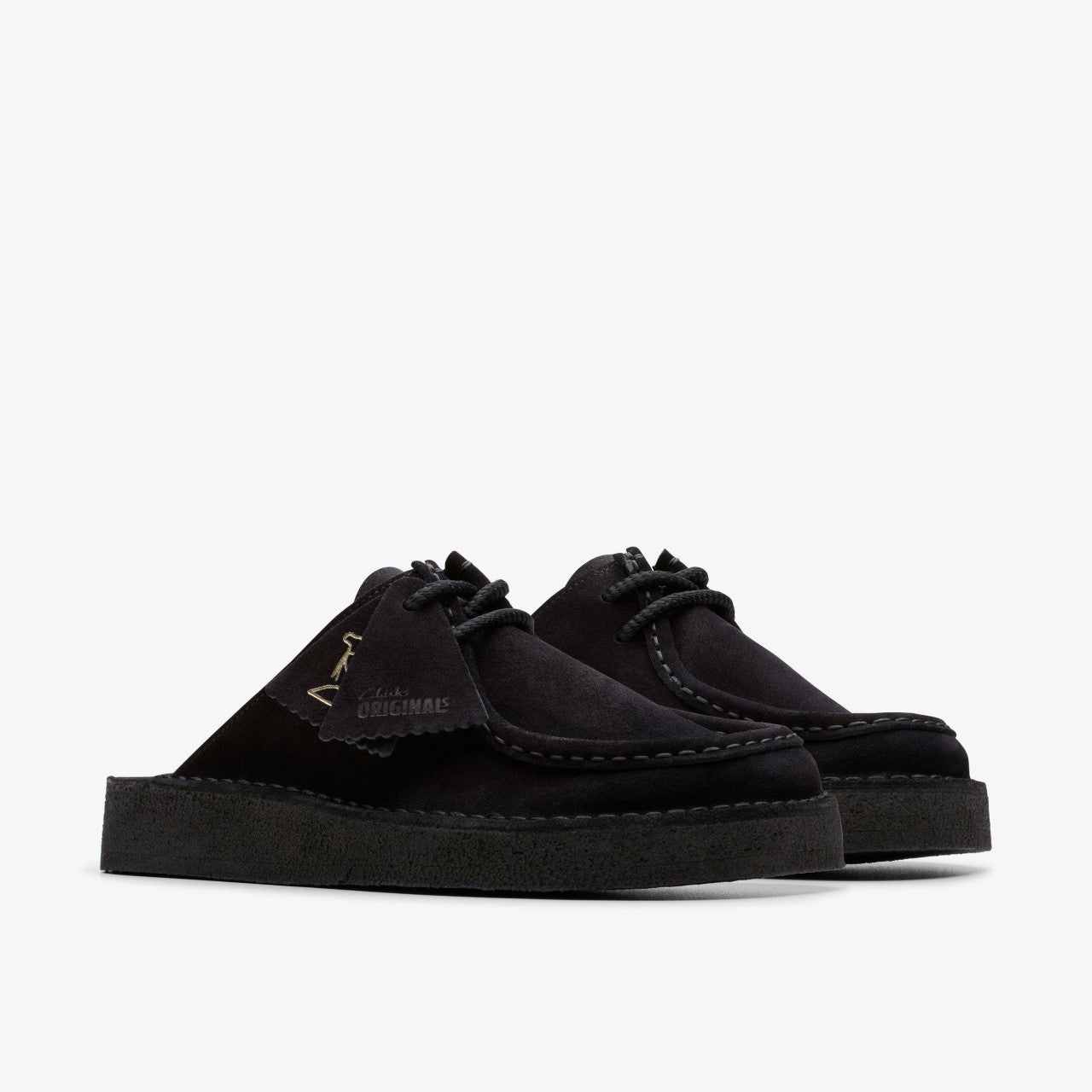 Desert Nomad Mule Black Suede | Clarks for sale - Women
