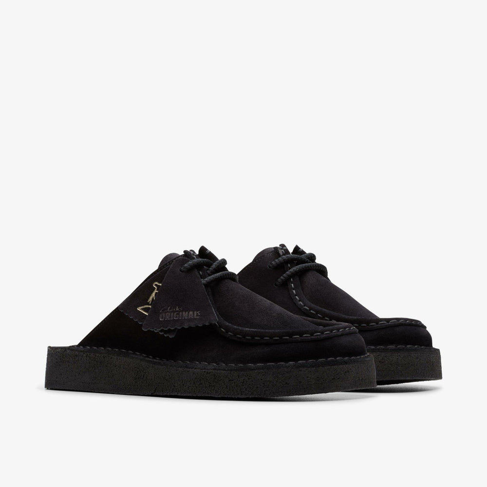 Desert Nomad Mule Black Suede | Clarks for sale - Women