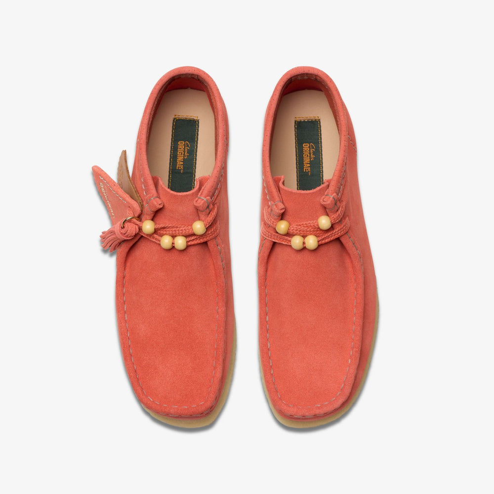Wallabee Boot Coral Suede | Clarks Sale - Women