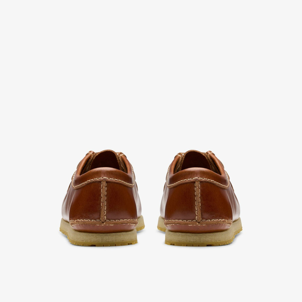Godney Lace Brown Leather | Clarks discount - Men