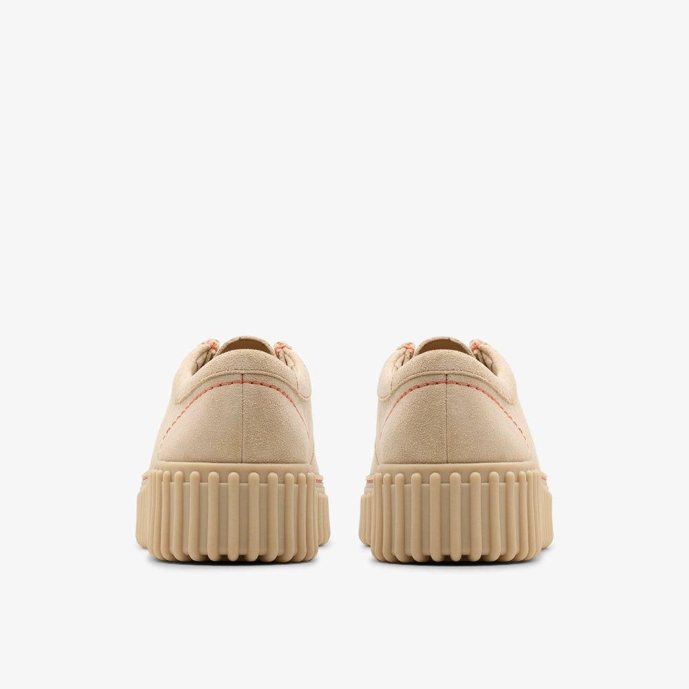 Torhill Bee Ecru Suede | Clarks on Sale - Women