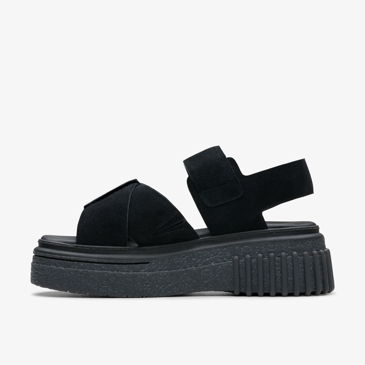 Evamar Wish Black Suede | Clarks outlet - Women