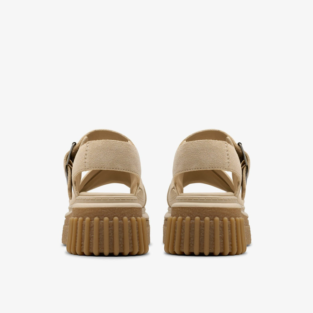 Evamar Wish Ecru Suede | Clarks Sale - Women