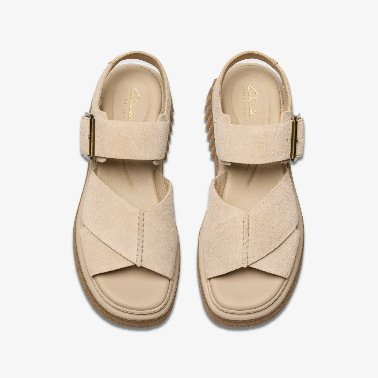 Evamar Wish Ecru Suede | Clarks Sale - Women