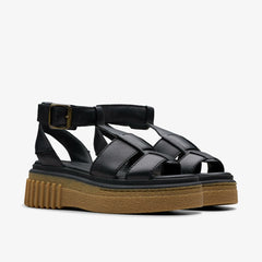 Evamar Sun Black Leather | Clarks online - Women