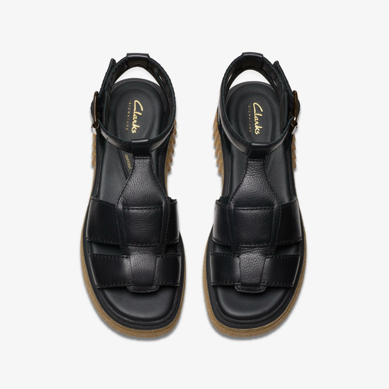 Evamar Sun Black Leather | Clarks online - Women