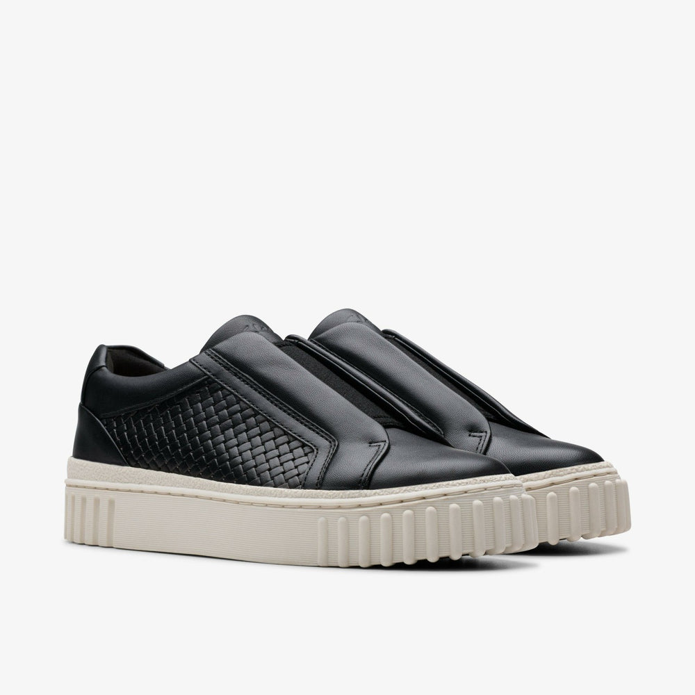 Mayhill Bay Black Leather | Clarks on Sale - Women