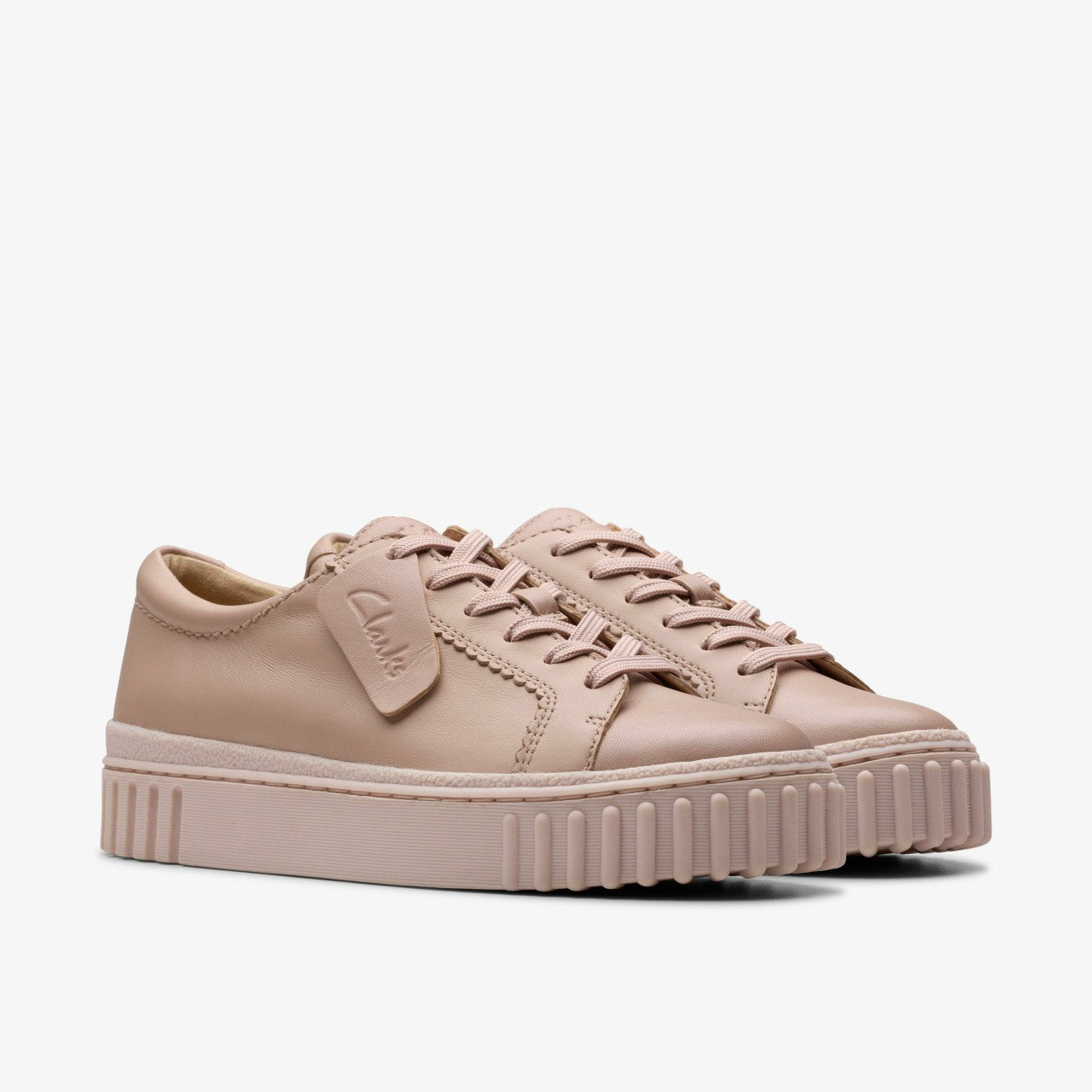 Mayhill Walk Light Pink Leather | Clarks for sale - Women