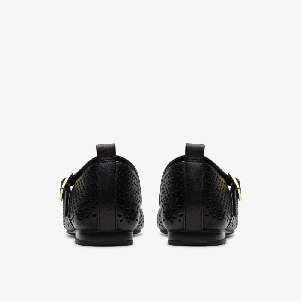 Fawna Jane Black Leather | Clarks on Sale - Women