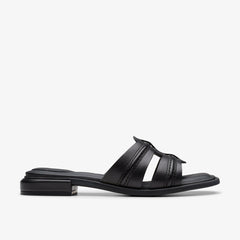 Ariany Mule Black Leather | Clarks on Sale - Women