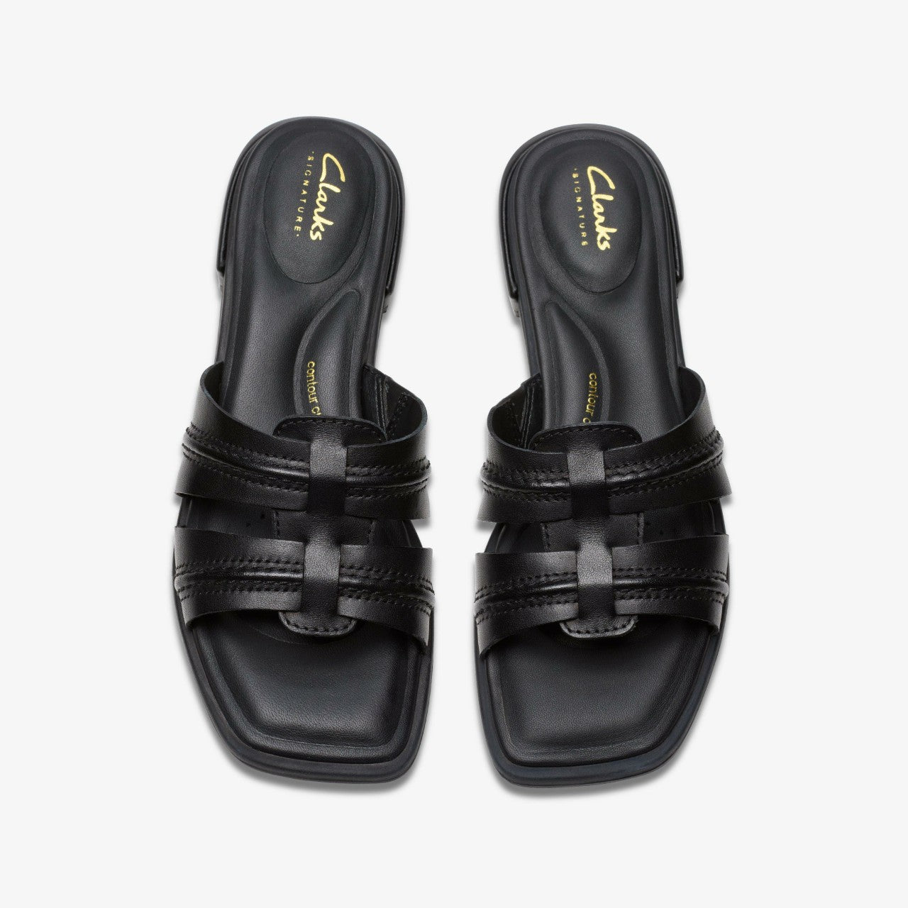 Ariany Mule Black Leather | Clarks on Sale - Women