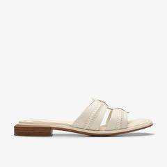 Ariany Mule Cream Leather | Clarks for sale - Women