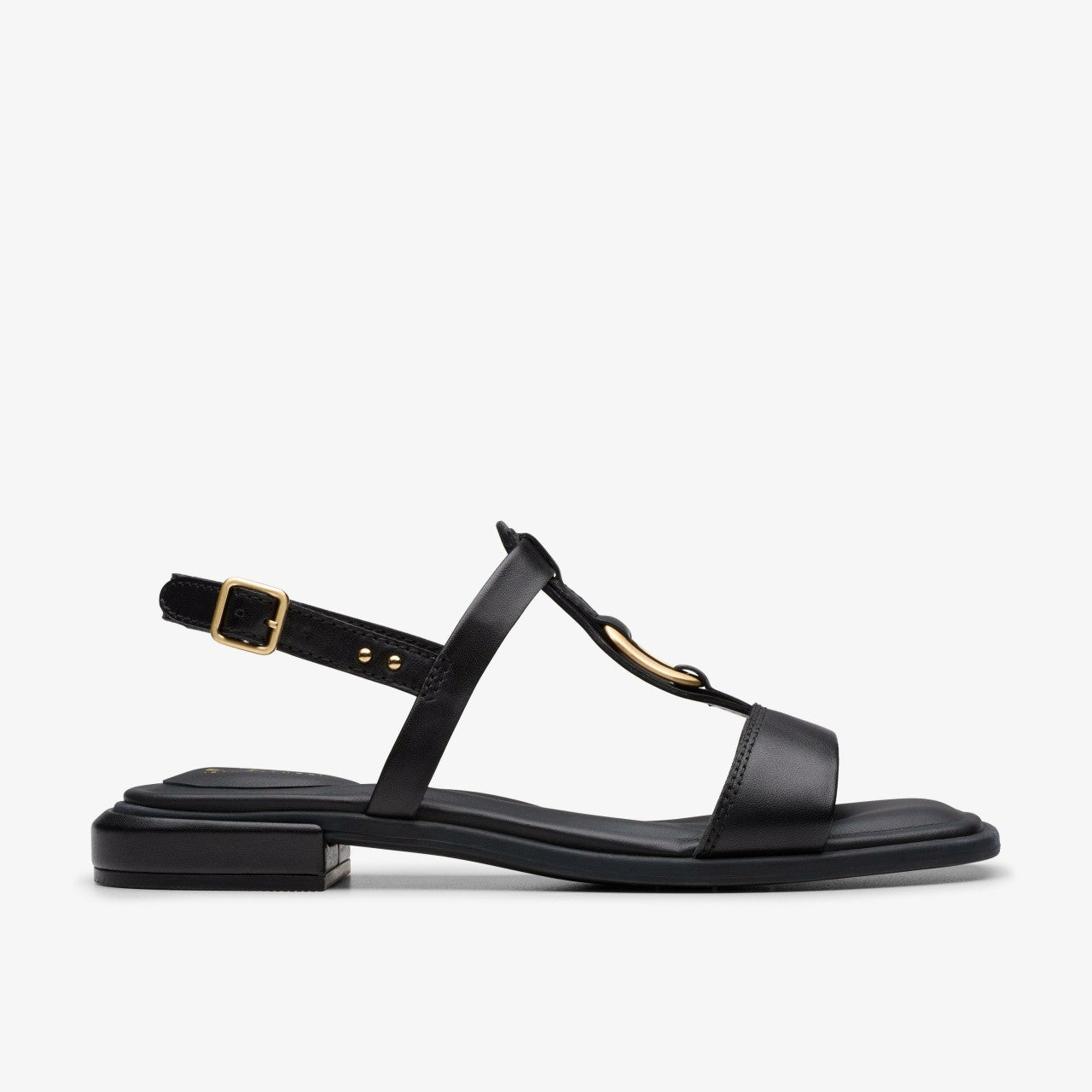 Ariany Sling Black Leather | Clarks outlet - Women