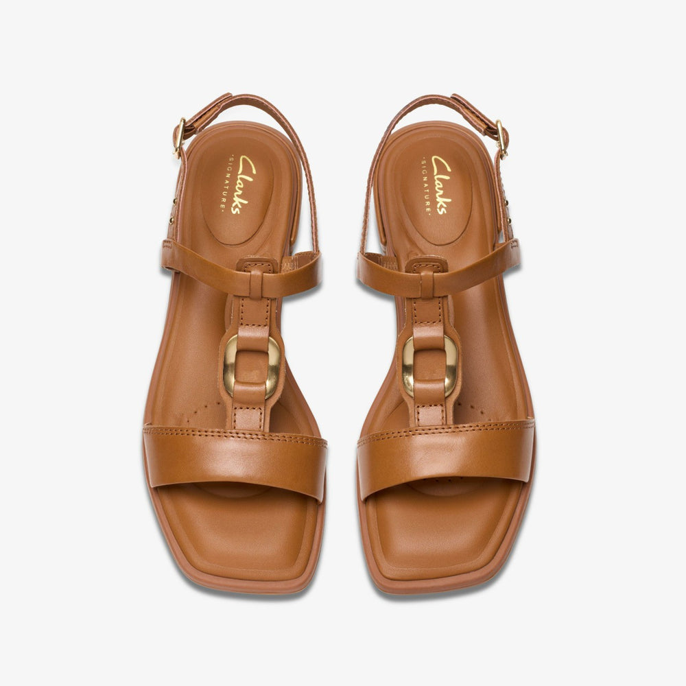 Ariany Sling Tan Leather | Clarks discount - Women
