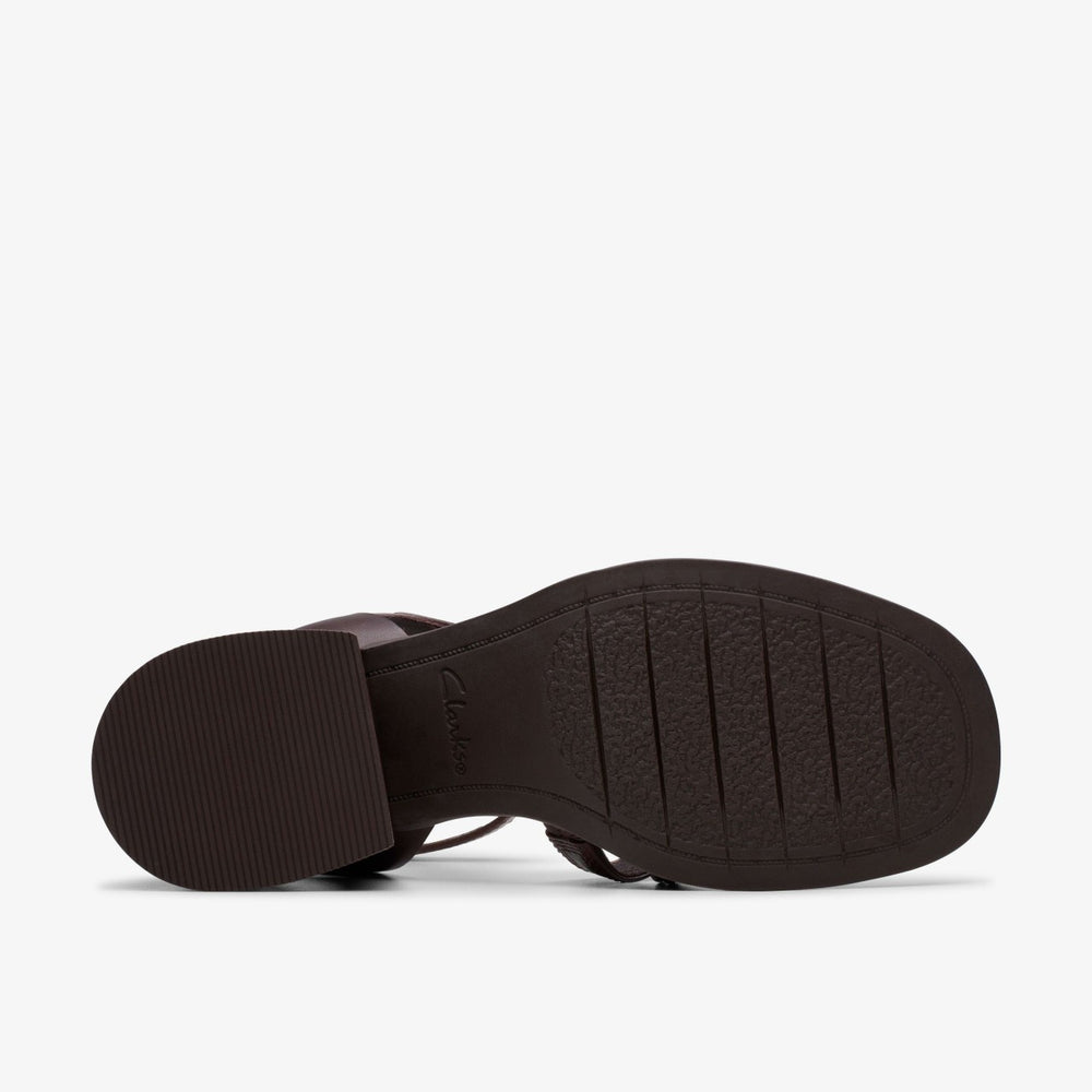 Morwyn Strap Wine Leather | Clarks Sale - Women