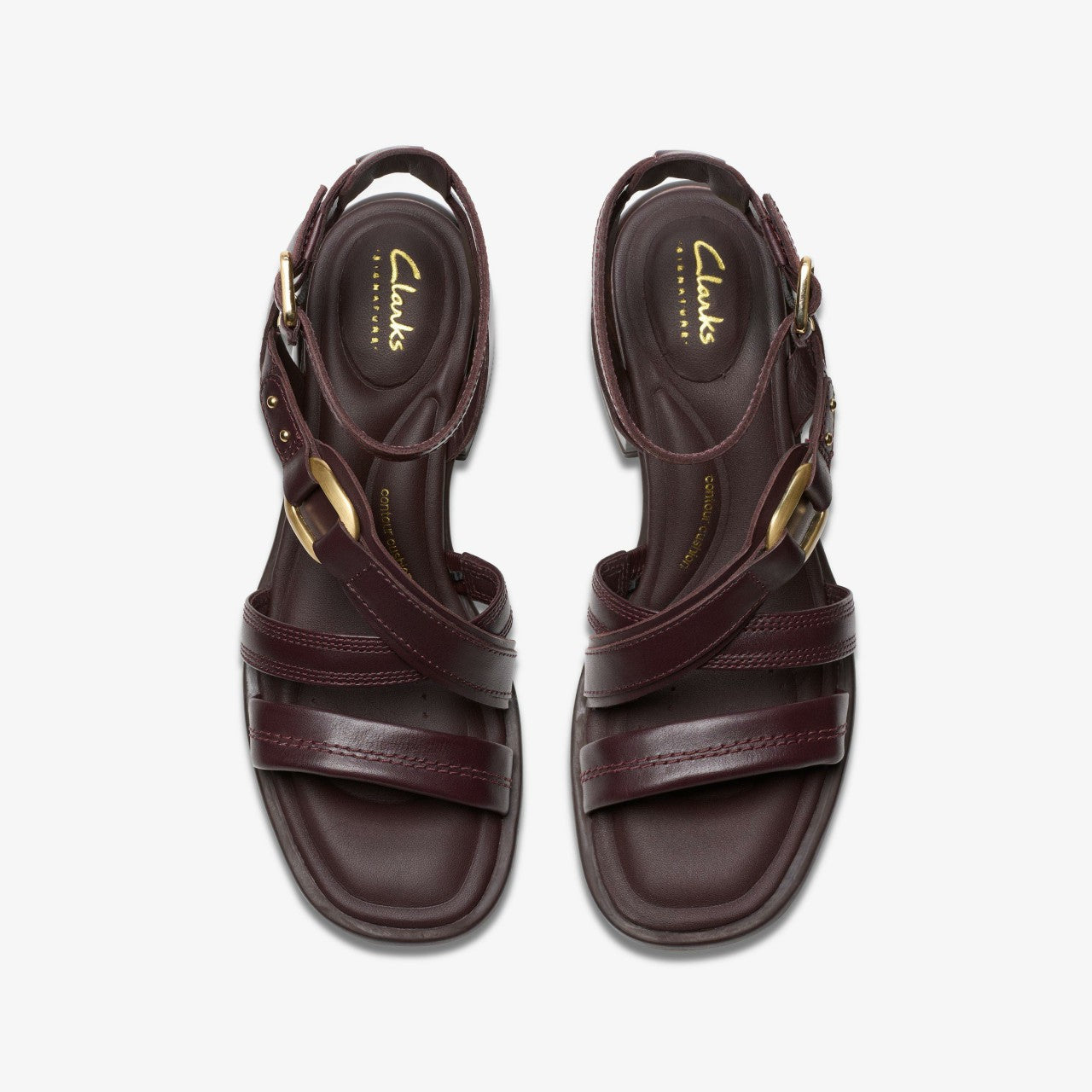 Morwyn Strap Wine Leather | Clarks Sale - Women