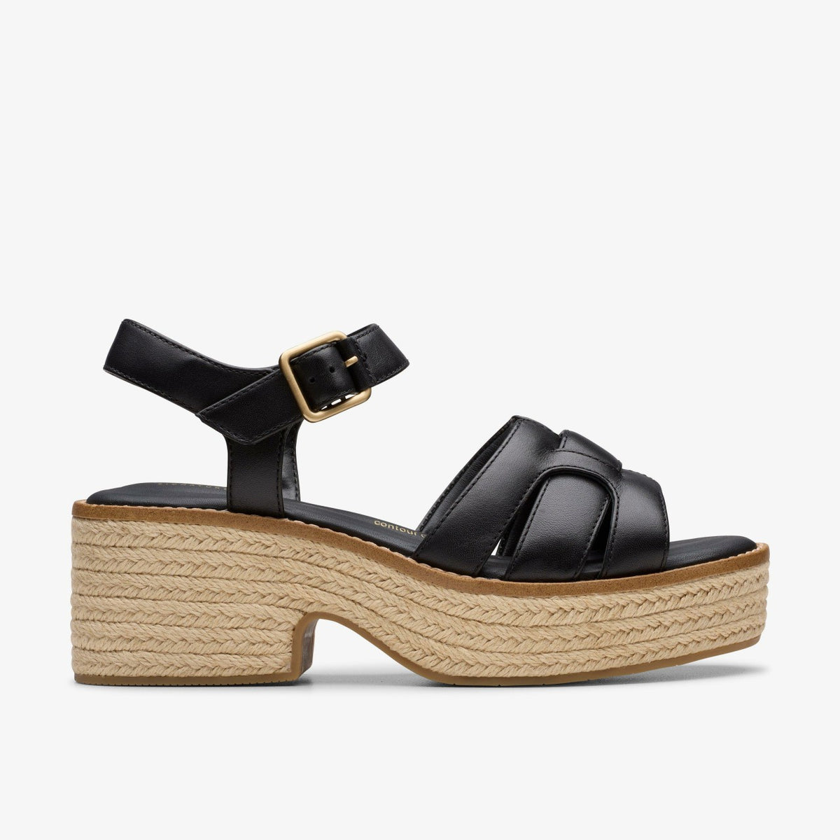 Coledale Strap Black Leather | Clarks discount - Women