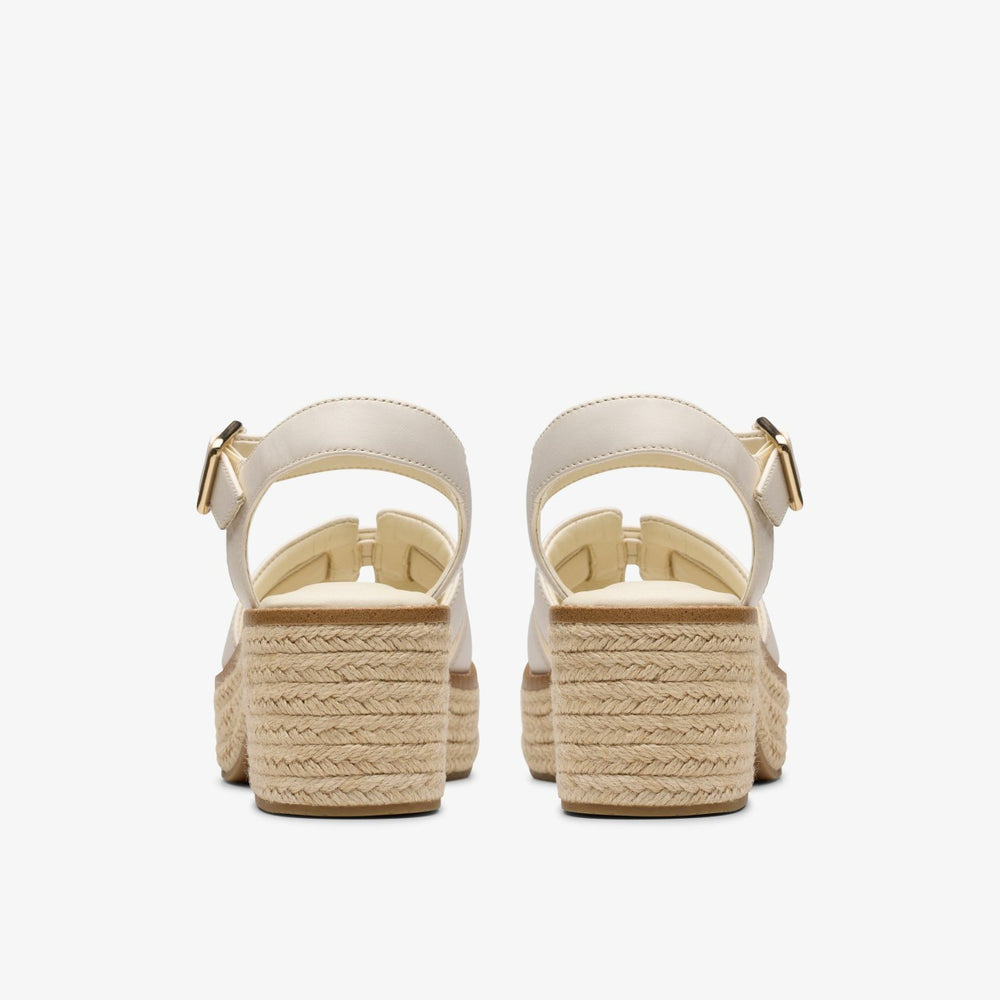 Coledale Strap Cream Leather | Clarks online - Women