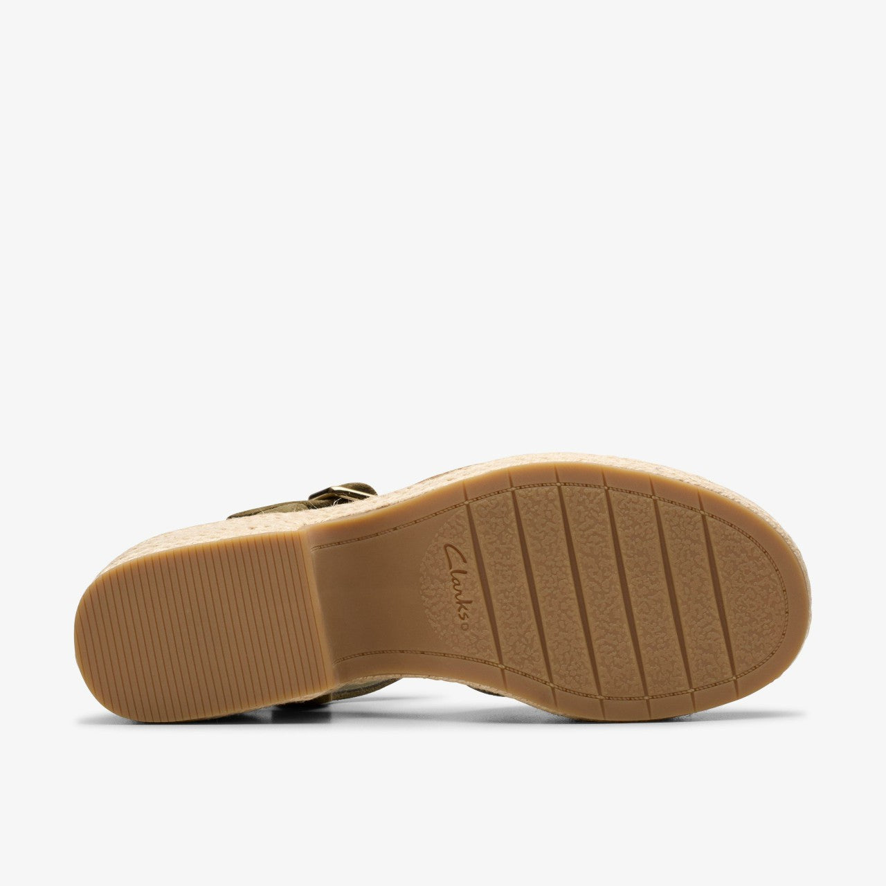 Coledale Strap Dark Olive Suede | Clarks outlet - Women