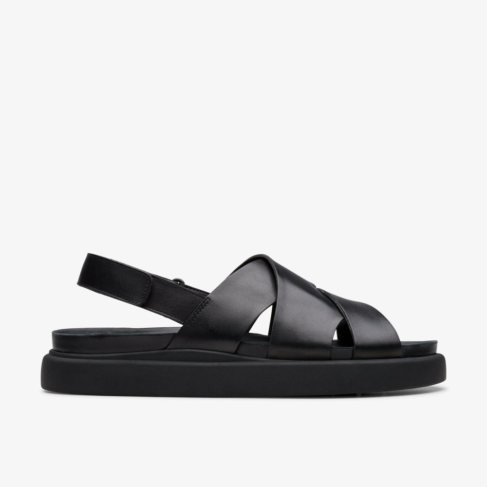 Aristella Sun Black Leather | Clarks for sale - Women