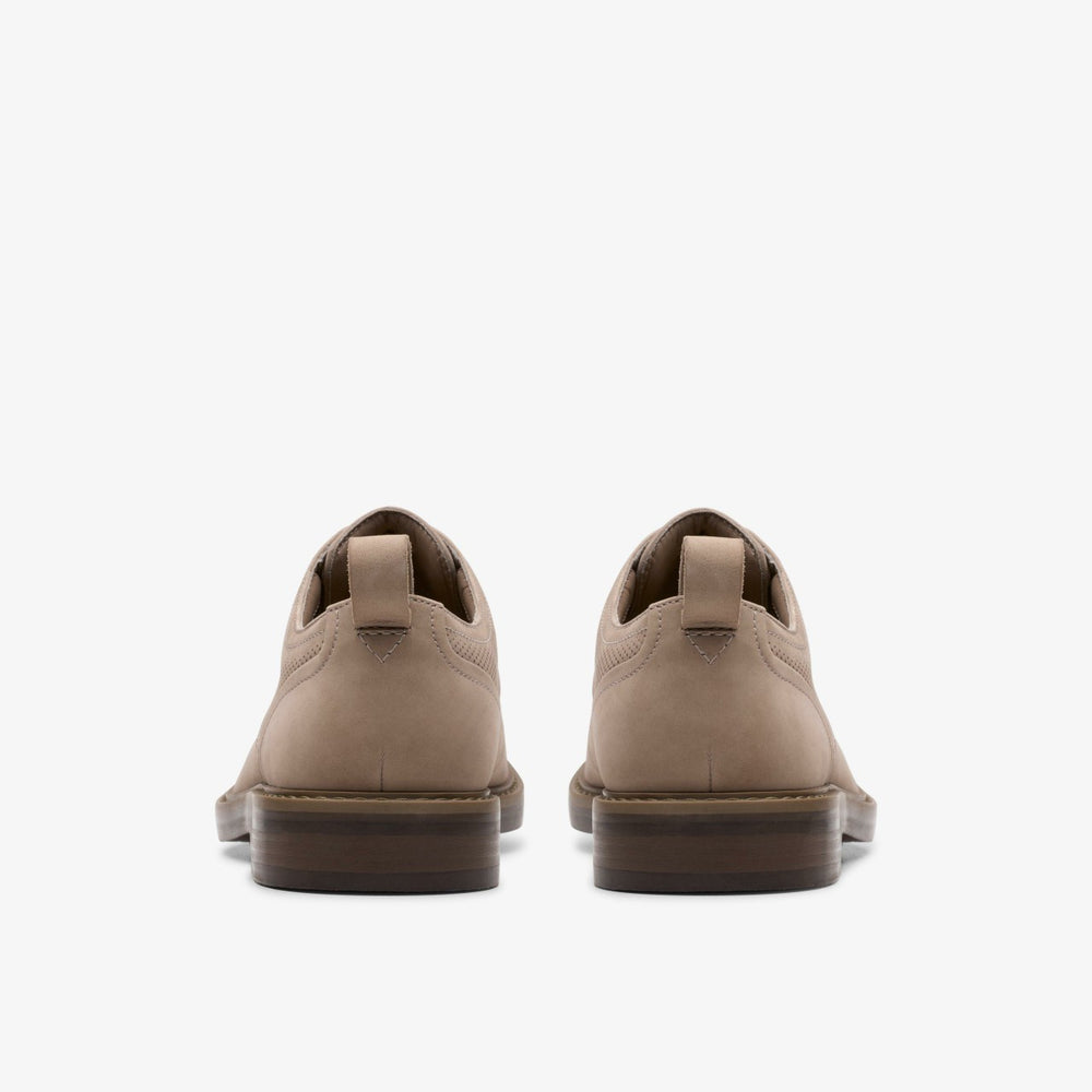 Aldwin Lace Grey Nubuck | Clarks Sale - Men