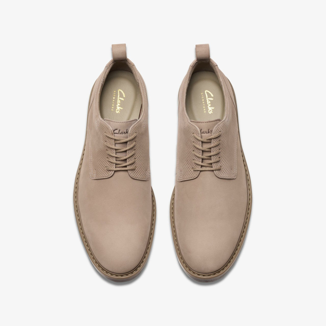 Aldwin Lace Grey Nubuck | Clarks Sale - Men