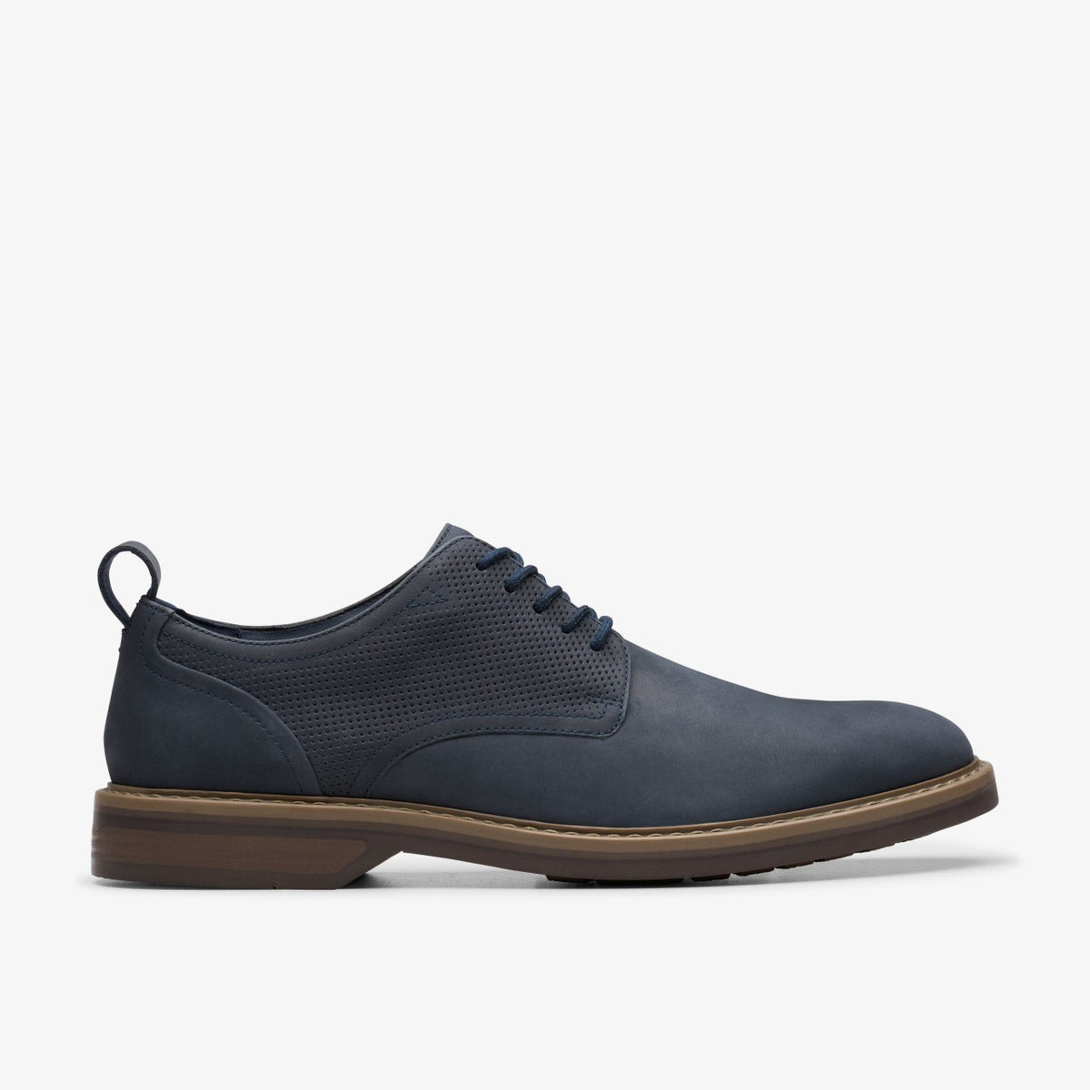 Aldwin Lace Navy Nubuck | Clarks on Sale - Men