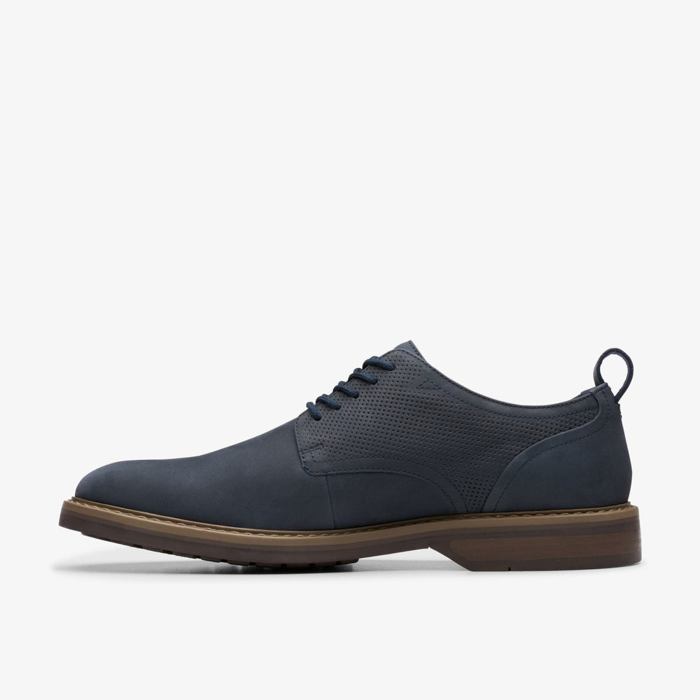 Aldwin Lace Navy Nubuck | Clarks on Sale - Men