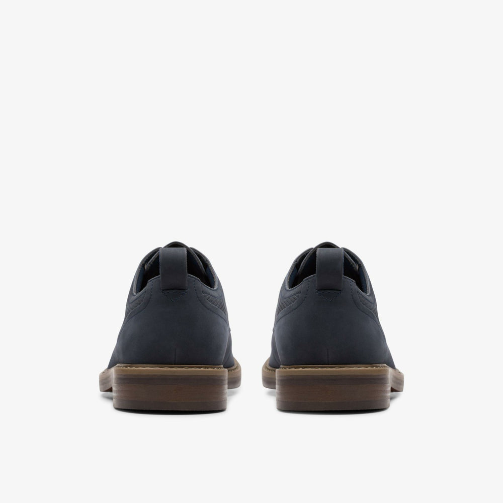 Aldwin Lace Navy Nubuck | Clarks on Sale - Men