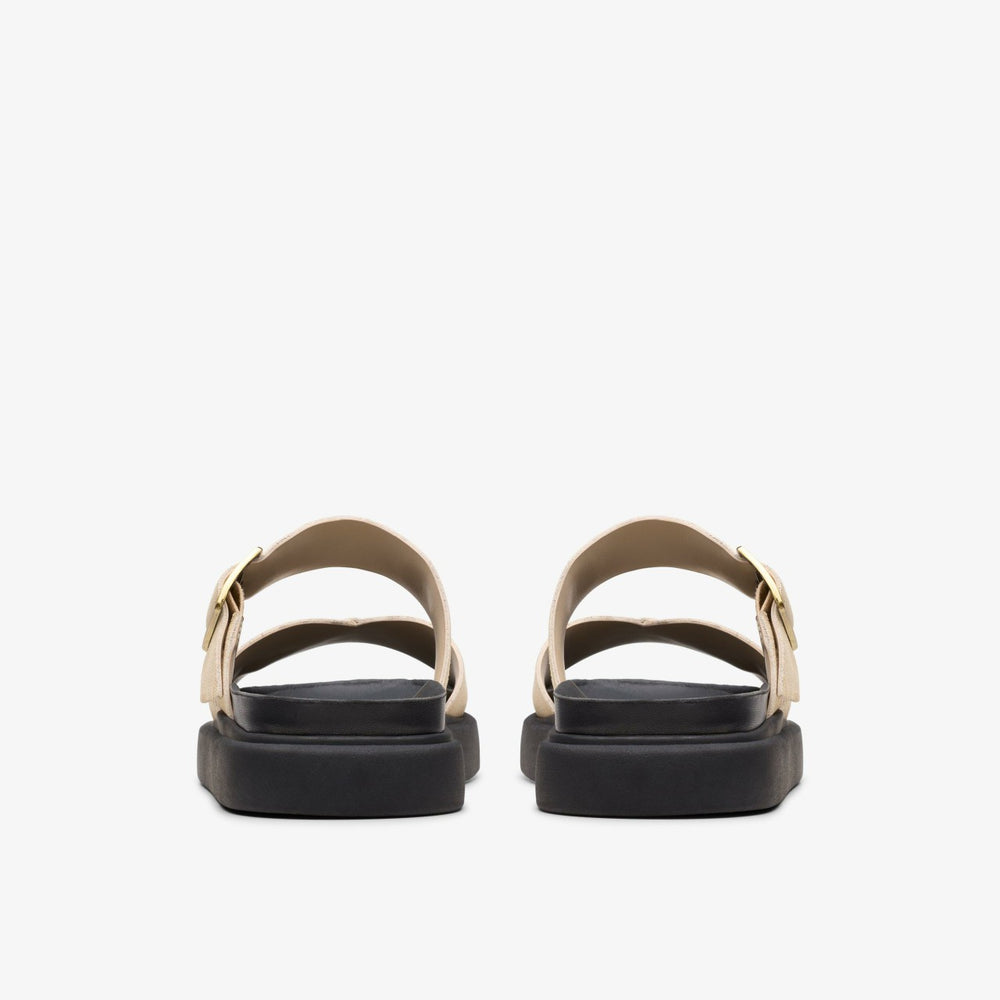 Aristella Mule Ecru Suede | Clarks online - Women