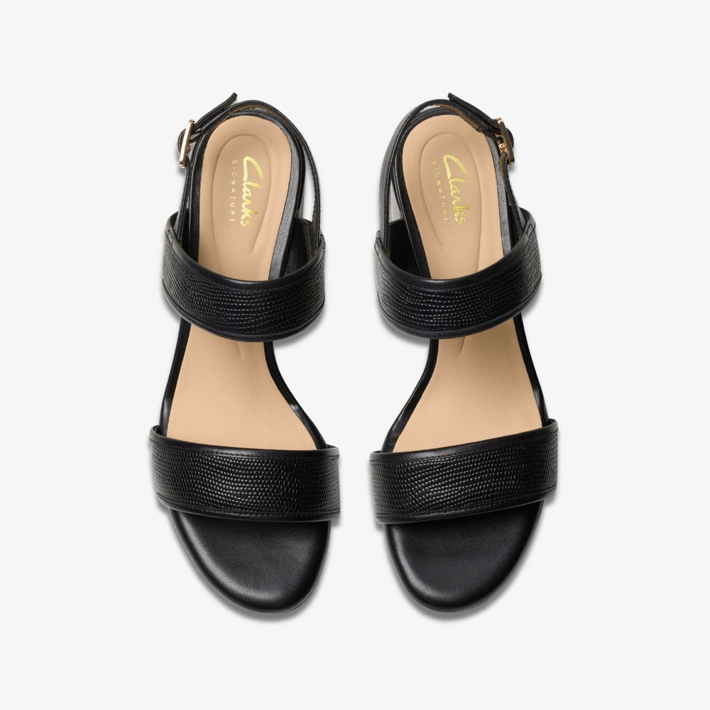 Ezoria Sling Black Interest | Clarks discount - Women