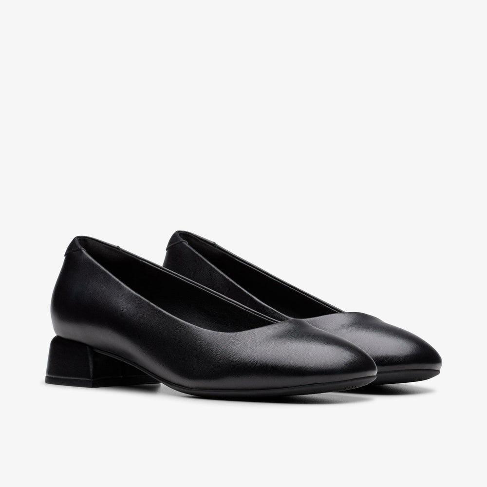 Daiss 30 Step Black Leather | Clarks discount - Women