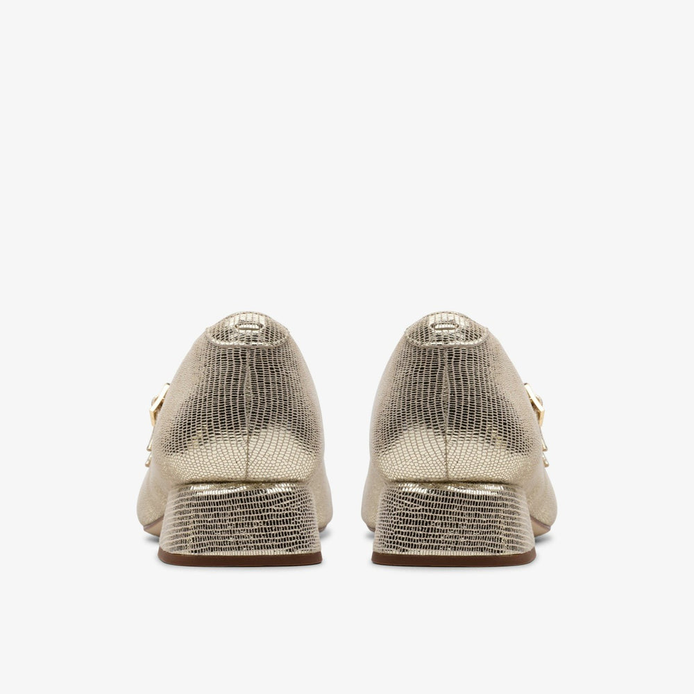 Daiss 30 Shine Champagne Interest | Clarks outlet - Women