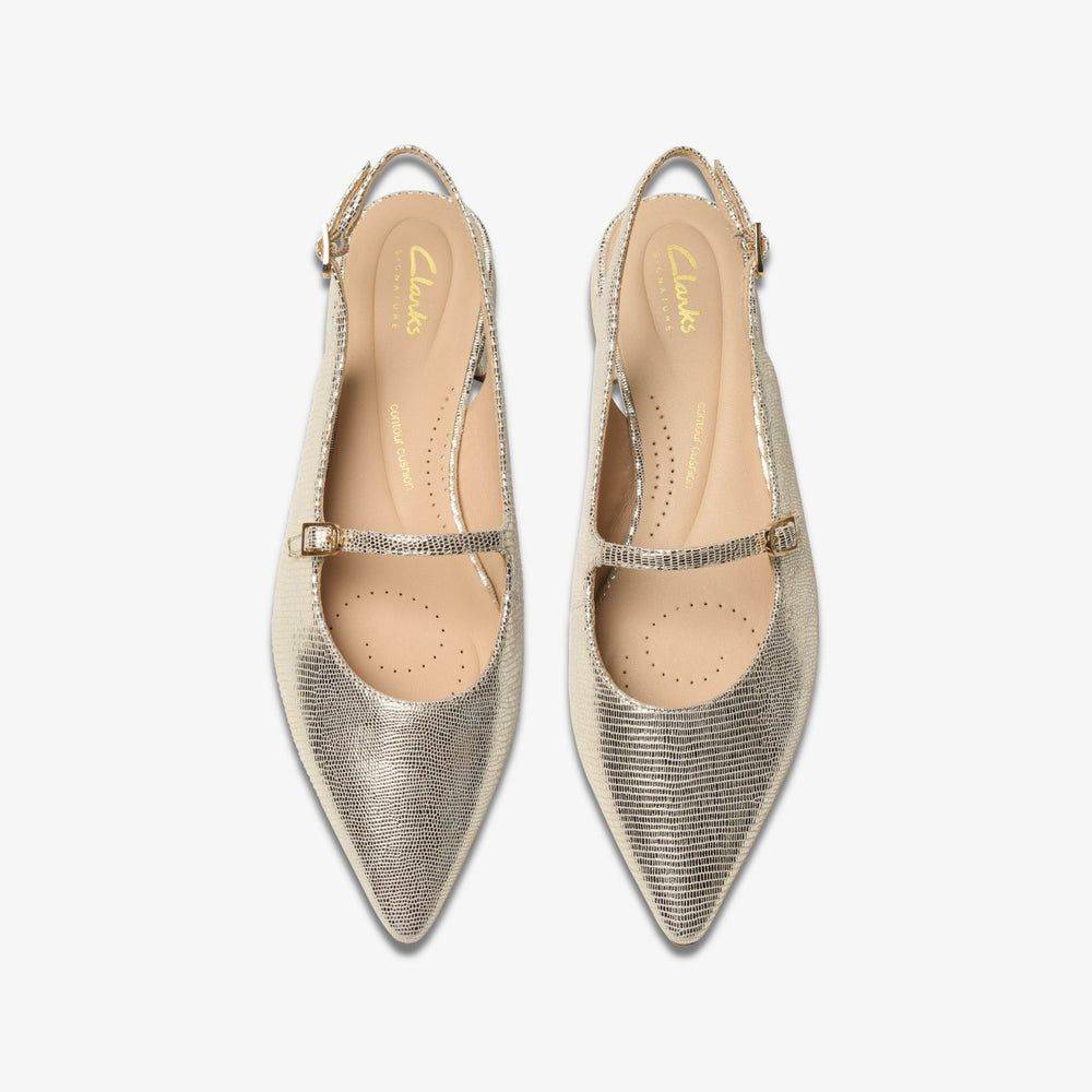 Sensa 15 Shine Champagne Interest | Clarks online - Women