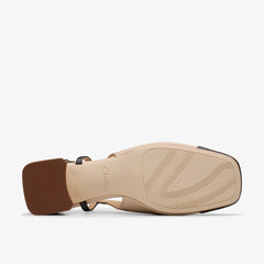 Nyta 45 Sling Sand Combination Leather | Clarks discount - Women