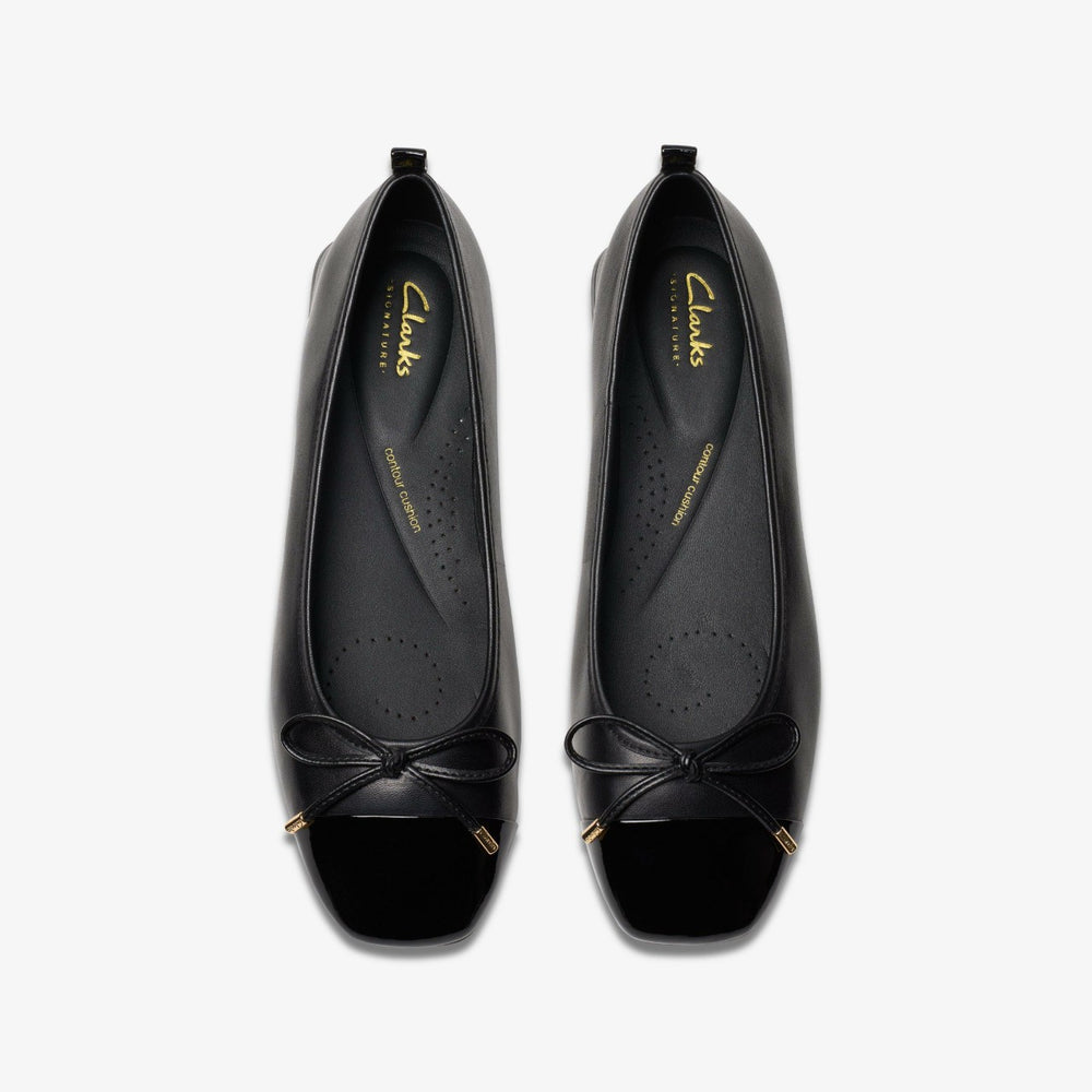 Ubree 15 Poppy Black Combination Leather | Clarks on Sale - Women