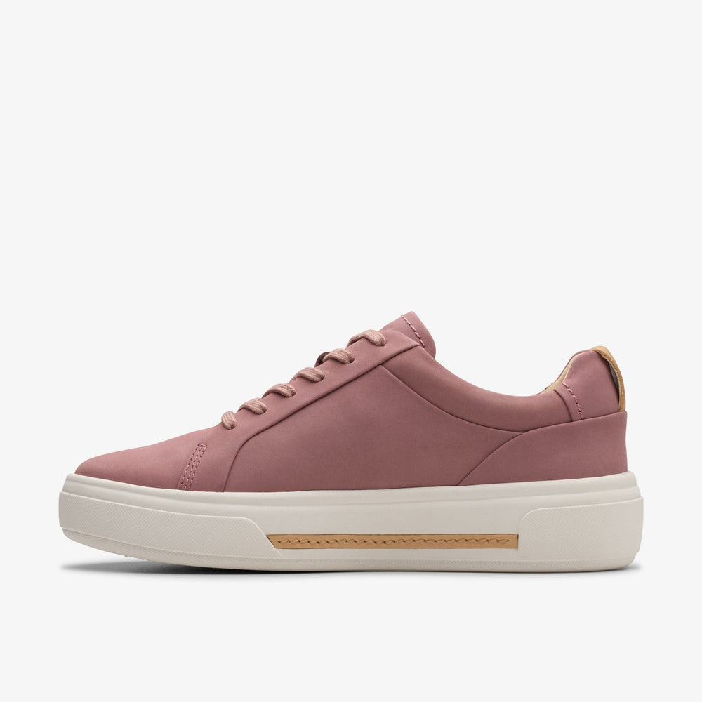 Hollyhock Walk Mauve Nubuck | Clarks outlet - Women