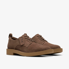 Martock Lace Brown Suede | Clarks discount - Men