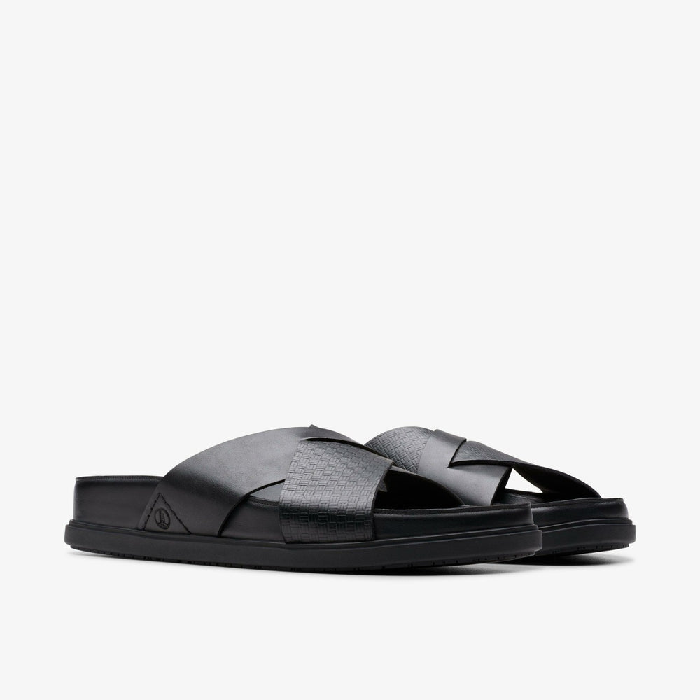Torford Cross Black Leather | Clarks online - Men