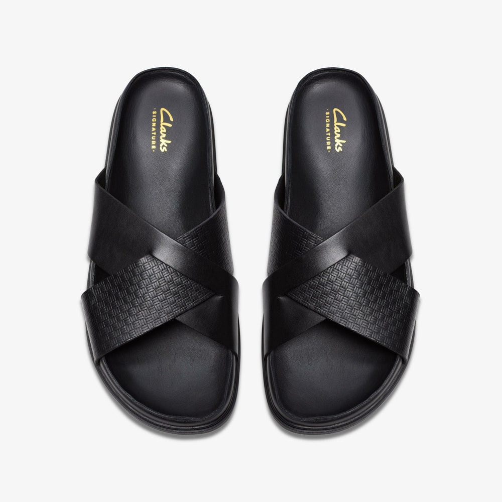 Torford Cross Black Leather | Clarks online - Men