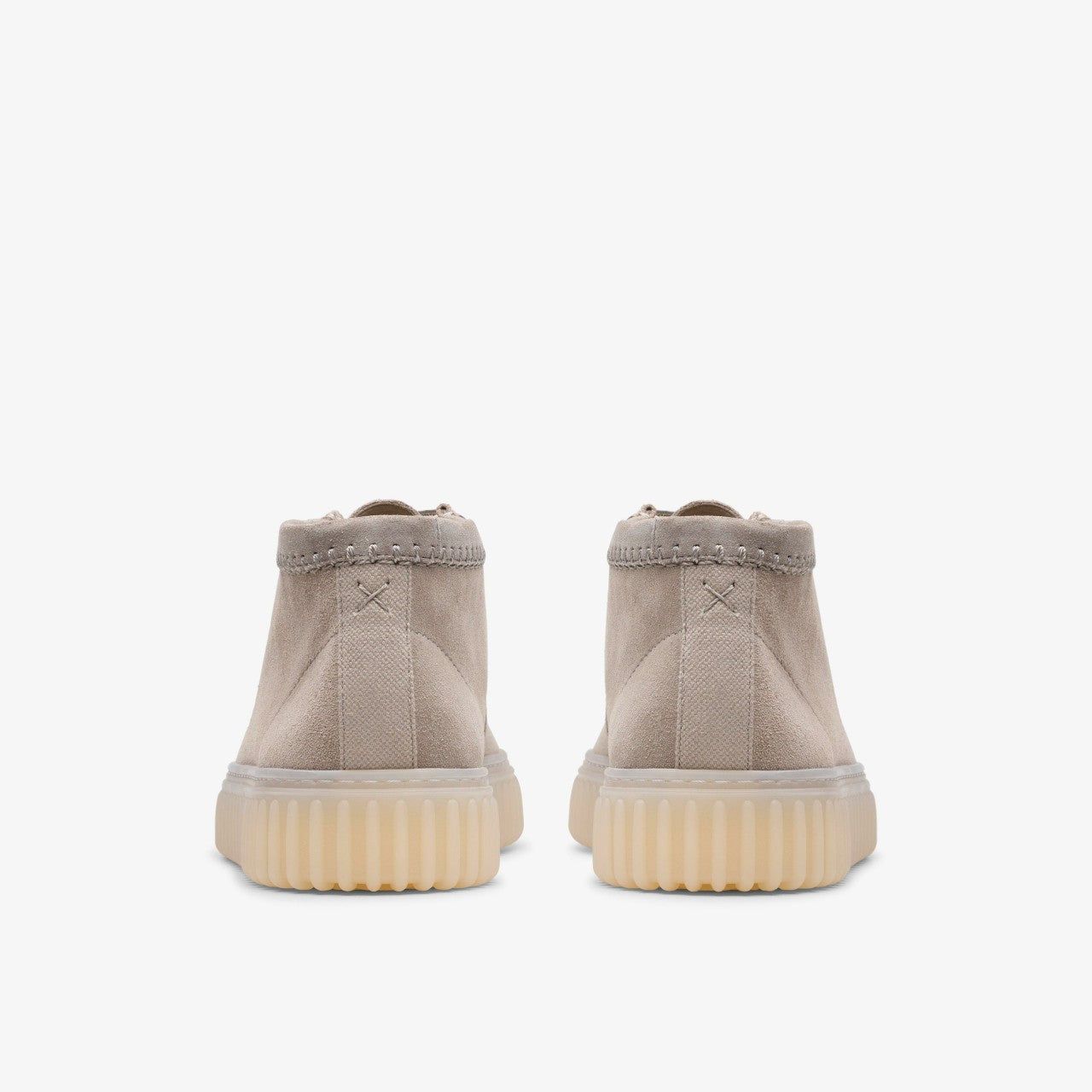 Torhill Hi Light Grey Suede | Clarks discount - Men