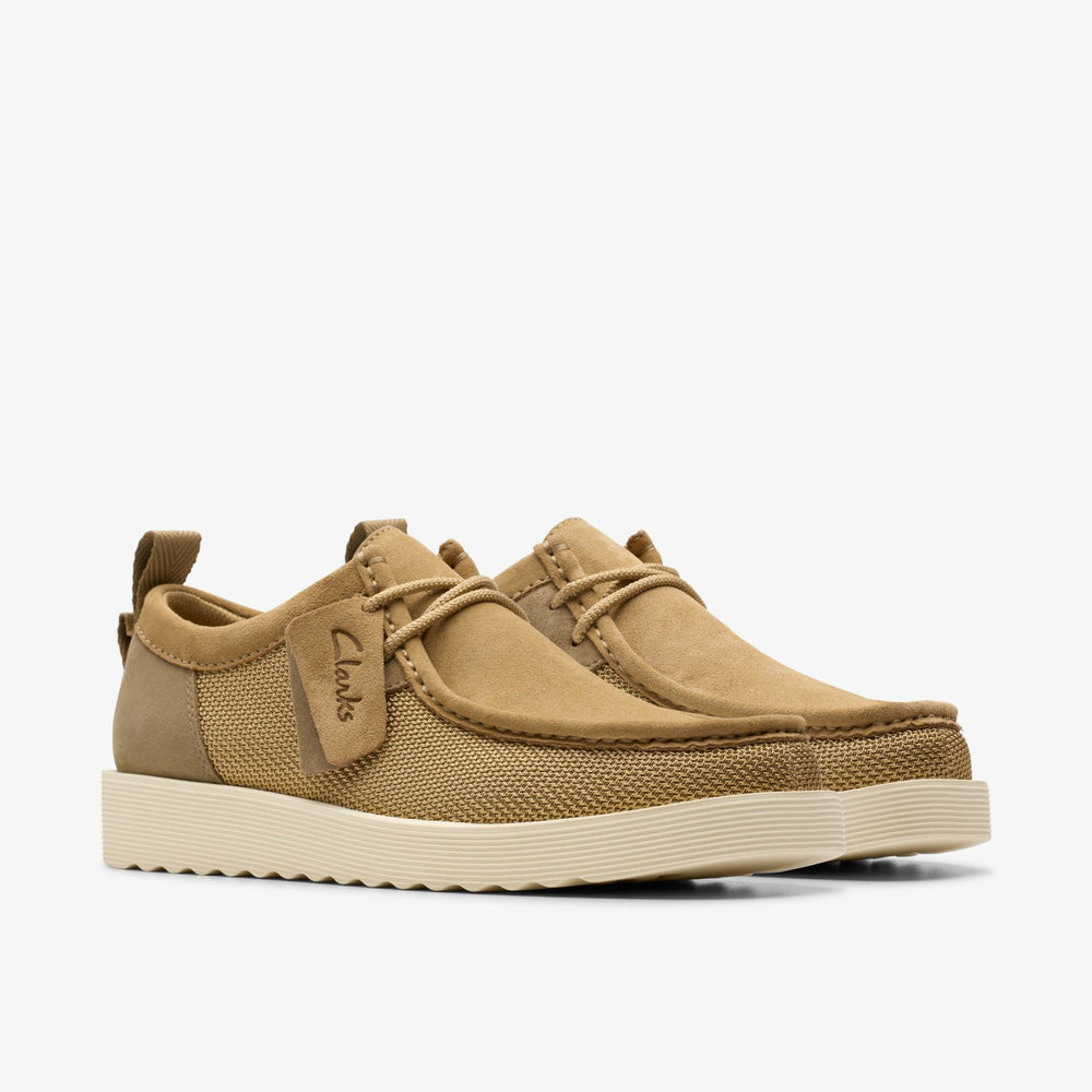 Wallabee FTR 2 Lo Dark Sand Combination | Clarks for sale - Men
