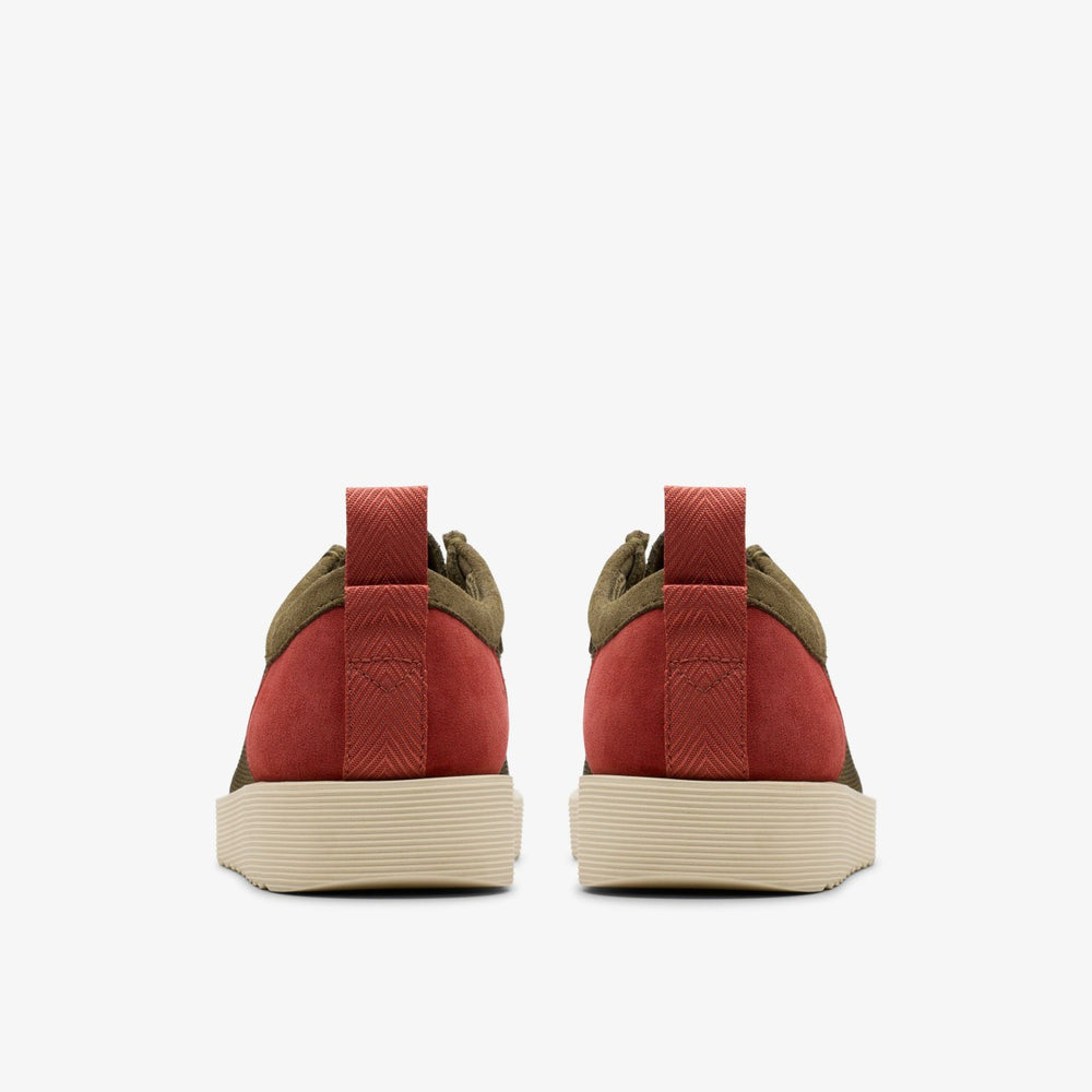 Wallabee FTR 2 Lo Olive Combination | Clarks on Sale - Men