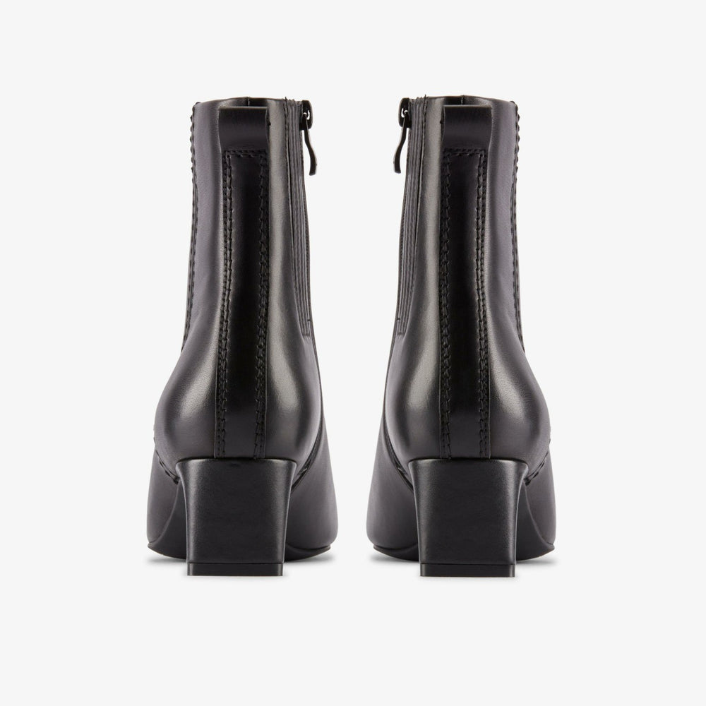Edina Up Black Leather | Clarks online - Women