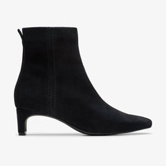 Edina Up Black Suede | Clarks discount - Women
