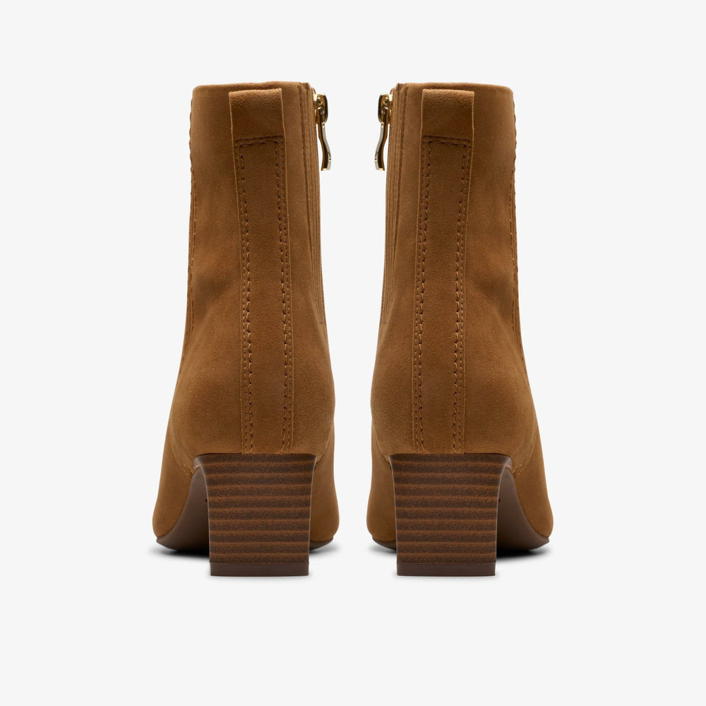 Edina Up Tan Suede | Clarks Sale - Women