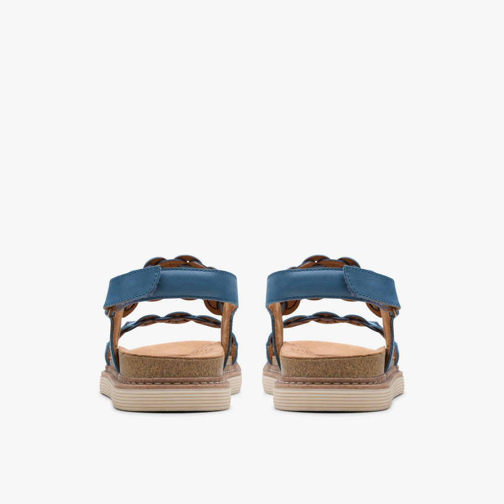 Arwell Glide Blue Combination | Clarks for sale - Women