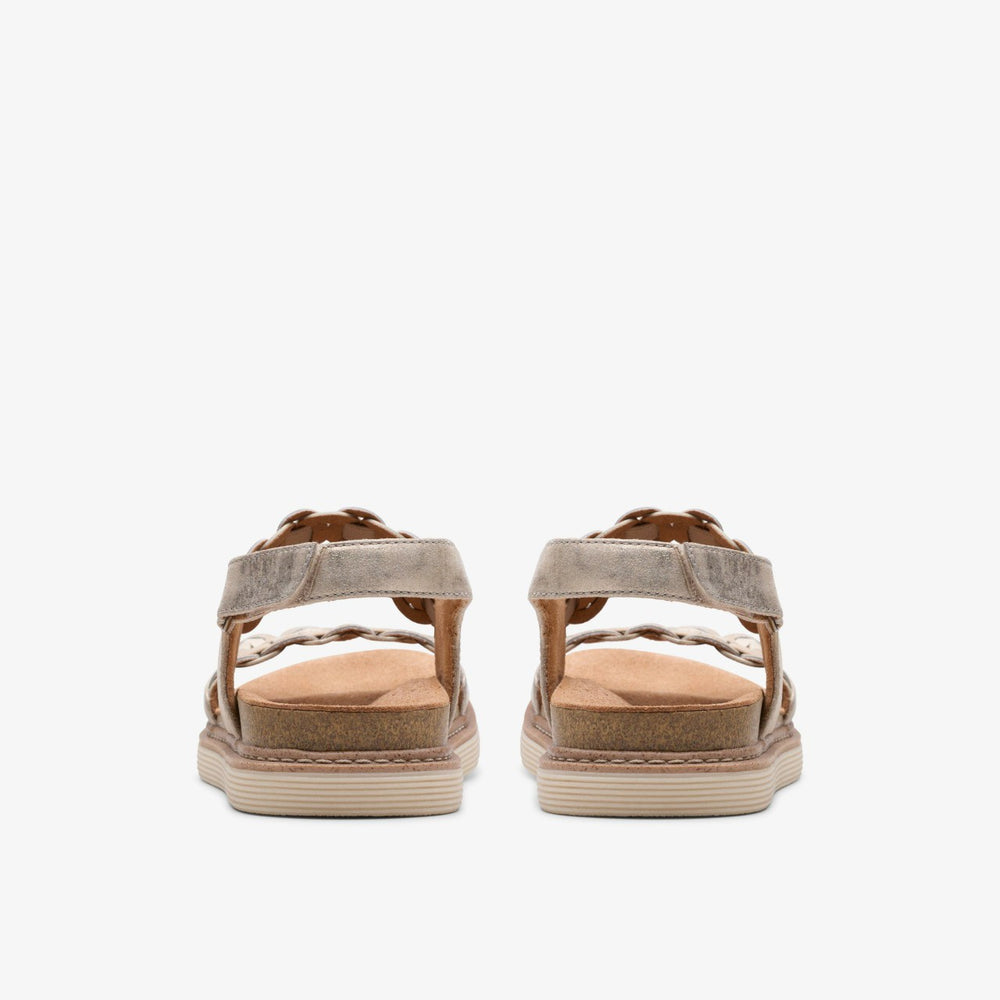 Arwell Glide Metallic Combination | Clarks outlet - Women